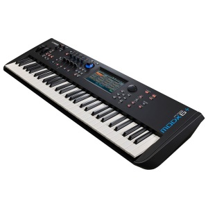 Yamaha MODX6+ - 61-Key Synthesizer w/Double Braced Keyboard Stand