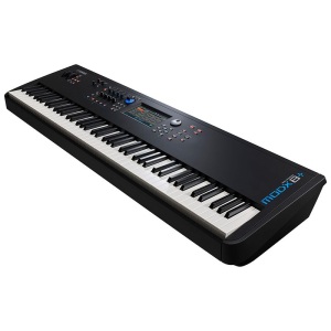 Yamaha MODX8+ - 88 Note Weighted Key Synthesizer w/Double Braced Keyboard Stand
