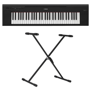 Yamaha Piaggero NP-15 61-Note Piano Style Keyboard /Keyboard Stand