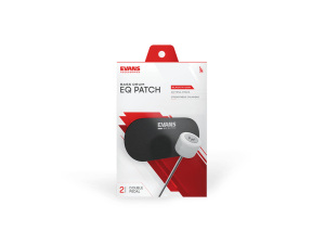 Evans EQPB2 EQ PatchBlack Nylon Double Bass Drum Patch