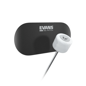 Evans EQPB2 EQ PatchBlack Nylon Double Bass Drum Patch
