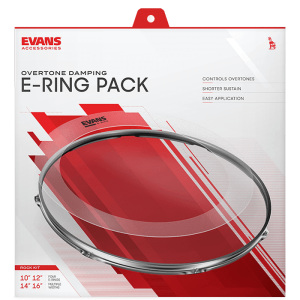 Evans E-Rings Rock Pack 10" 12" 14" 16"