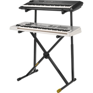 Hercules KS210B EZ-Lock Double Tier Keyboard Stand