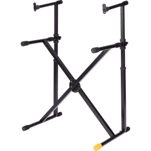 Hercules KS210B EZ-Lock Double Tier Keyboard Stand