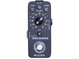 MOOER Micro Drummer - Drum Machine Pedal