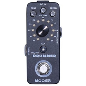 MOOER Micro Drummer - Drum Machine Pedal