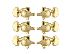 Grover 102-18 Machineheads 18:1 Ratio 3+3 Set - Gold