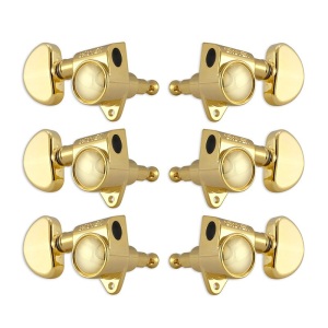 Grover 102-18 Machineheads 18:1 Ratio 3+3 Set - Gold