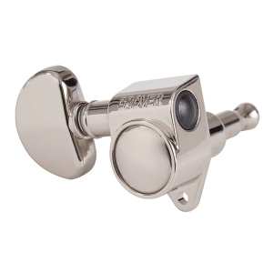 Grover Original Rotomatics Machineheads Set 3+3 - Nickel