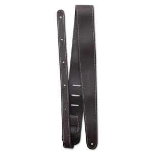 Martin Slim Style Leather Guitar Strap - Brown