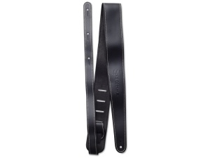 Martin Slim Style Leather Guitar Strap - Black