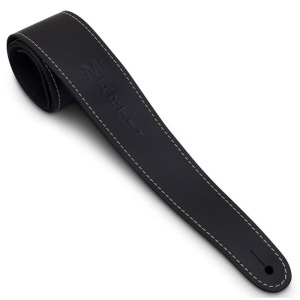 Martin Slim Style Leather Guitar Strap - Black