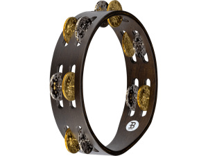 Meinl CTA2VM-WB 8-Inch 2-Row Tambourine w/Mixed Jingles
