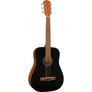 Fender FA-15 3/4 Steel String Acoustic - Black