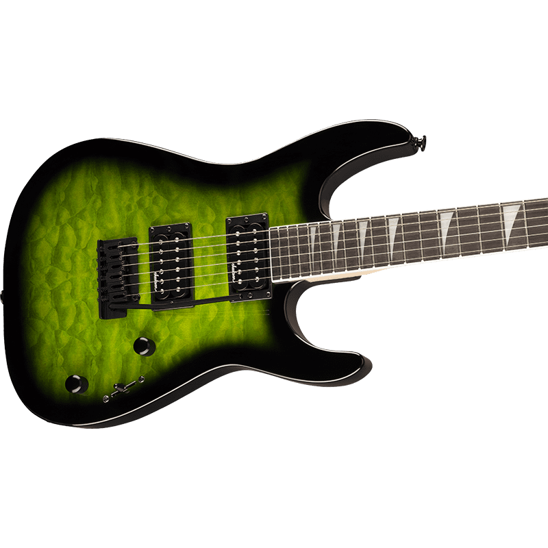 Jackson JS20 Series Dinky - Transparent Green Burst - Image 3