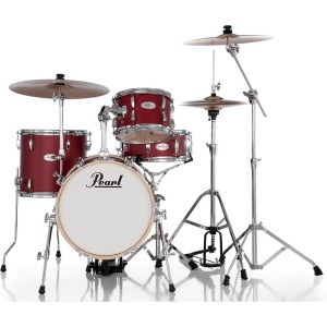 Pearl Midtown Bag Set MDT564/C-D572 Drum Kit - Matte Red