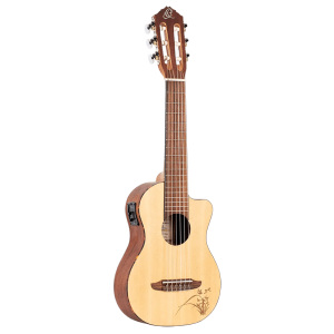 Ortega  RGL5-CE Mini Travel Guitar w/Pickup