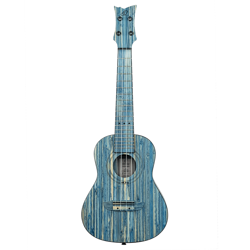 Ortega RUSWB-CC Concert Bamboo Ukulele - Stonewashed - Image 3