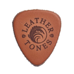 Leather Tones - Tan Leather Ukulele Plectrum