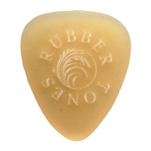 Rubber Tones - Clear Silicon - Ukulele Plectrum