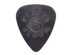 Rubber Tones - Black Nitrile - Ukulele Plectrum