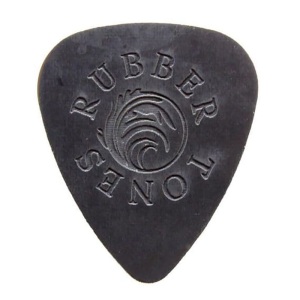 Rubber Tones - Black Nitrile - Ukulele Plectrum
