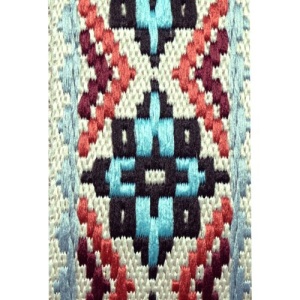 TGI Guitar Strap Woven Cotton Vegan - Multi