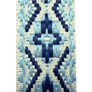 TGI Guitar Strap Woven Cotton Vegan - Royal Blue