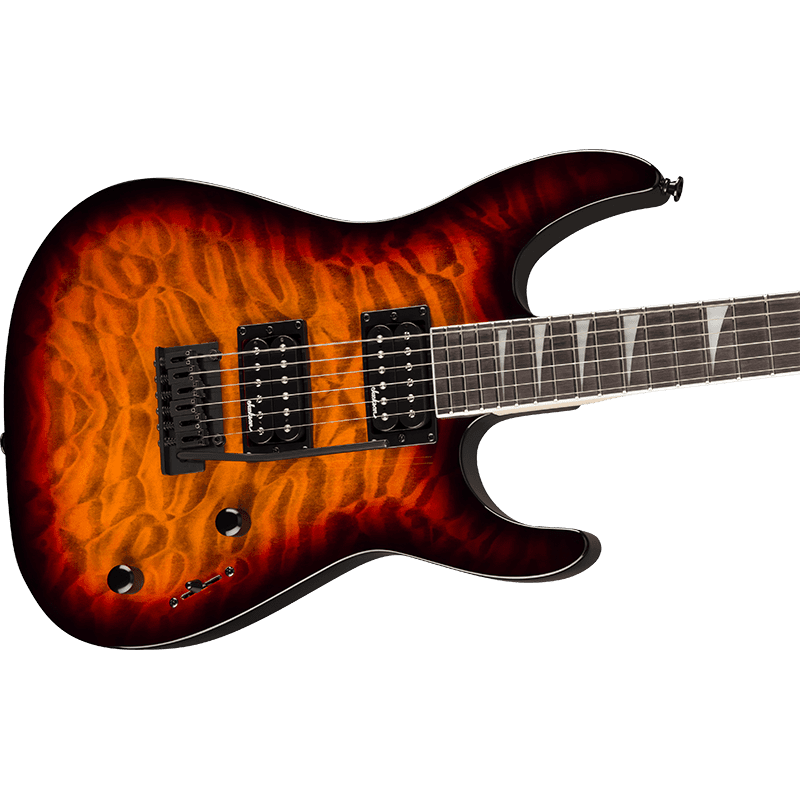 Jackson JS20 Series Dinky - Transparent Tobacco Burst - Image 3