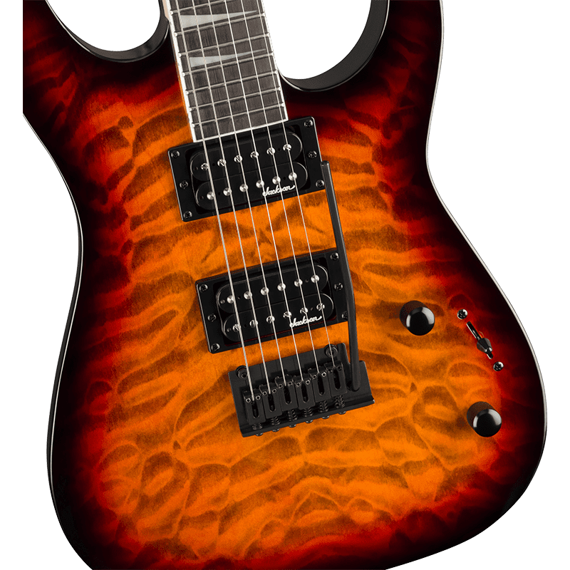 Jackson JS20 Series Dinky - Transparent Tobacco Burst - Image 4