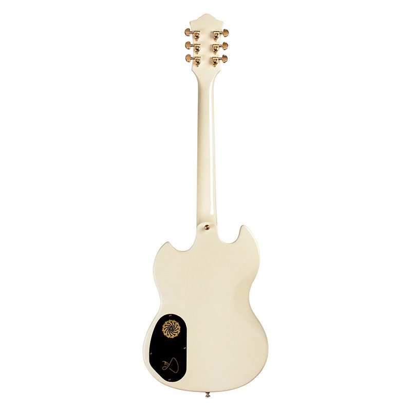 Guild Polara Kim Thayil - Vintage White - Image 4