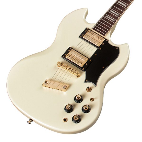 Guild Polara Kim Thayil - Vintage White - Image 5