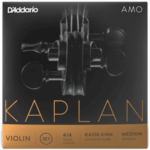 D'addario KA310 Kaplan Amo Violin Strings - 4/4 - Medium Tension