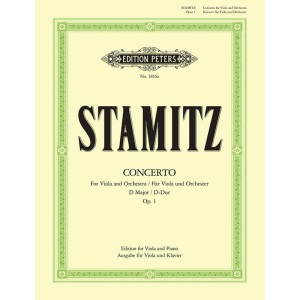 Stamitz - Concerto in D Op.1 - Viola + Piano