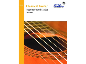 RCM - Classical Guitar Repertoire and Etudes - Preparatory 2018 Edition