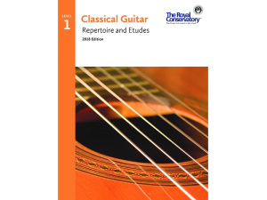 RCM - Classical Guitar Repertoire and Etudes - Level 1 2018 Edition