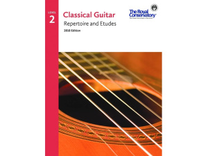 RCM - Classical Guitar Repertoire and Etudes - Level 2 2018 Edition