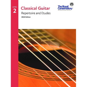 RCM - Classical Guitar Repertoire and Etudes - Level 2 2018 Edition
