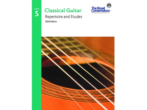 RCM - Classical Guitar Repertoire and Etudes - Level 5 2018 Edition