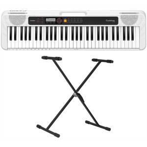 Casio CT-S200WE Casiotone - White w/Keyboard Stand