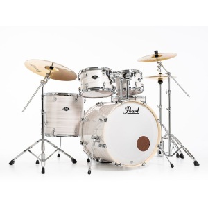 Pearl Export EXX725SBR/C777 Drum Kit w/Sabian SBR Cymbal Set - Slipstream White