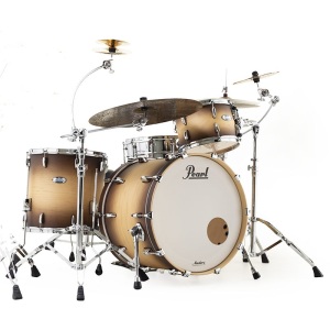 Pearl Masters Maple Complete 3pc Shell Pack MCT923XSP/C351 - Satin Natural Burst