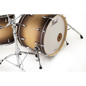 Pearl Masters Maple Complete 3pc Shell Pack MCT923XSP/C351 - Satin Natural Burst