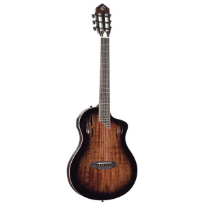 Ortega RTPDLX-ACA Tourplayer Thin Body Guitar - Acacia Burst