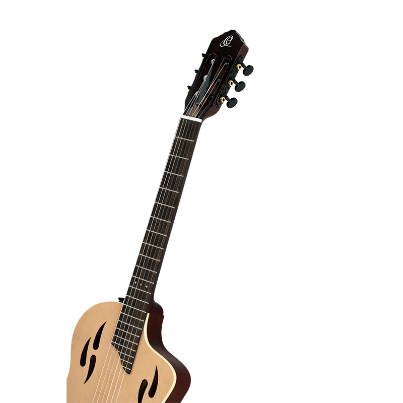 Ortega RTPSTD-NAT Tourplayer Thin Body Guitar - Solid Okoume - Natural - Image 7