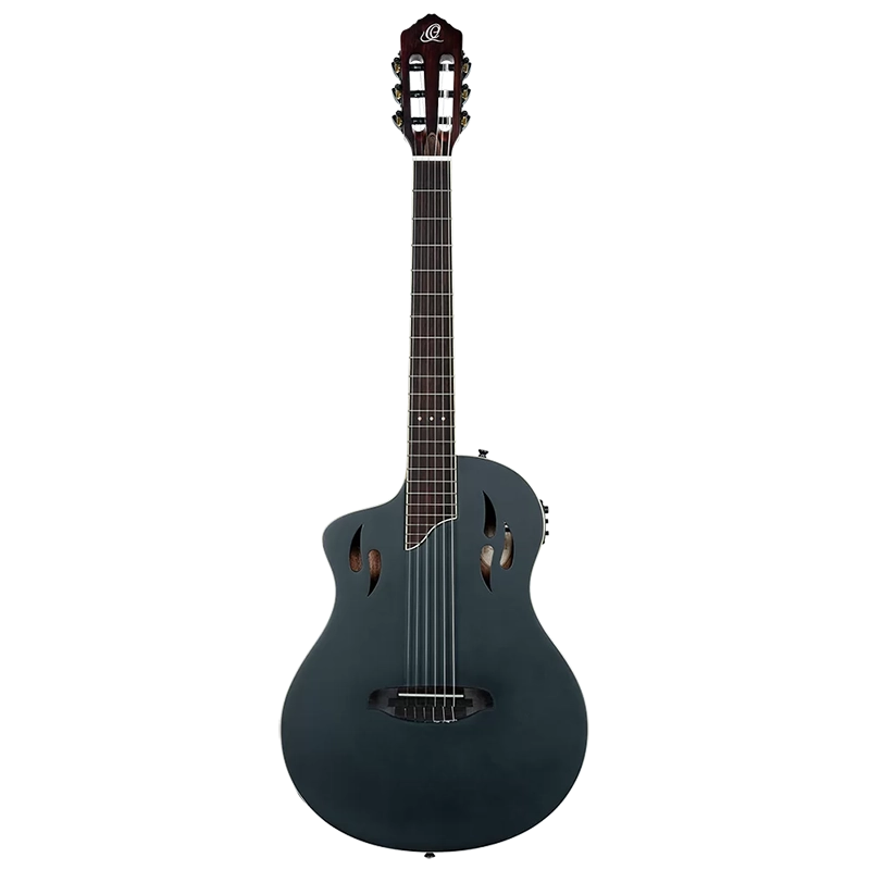 Ortega RTPSTD-SBK Tourplayer Thin Body Guitar - Left Handed - Satin Black - Image 8