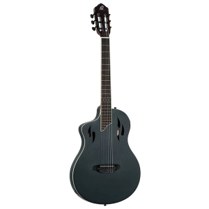 Ortega RTPSTD-SBK Tourplayer Thin Body Guitar - Left Handed - Satin Black