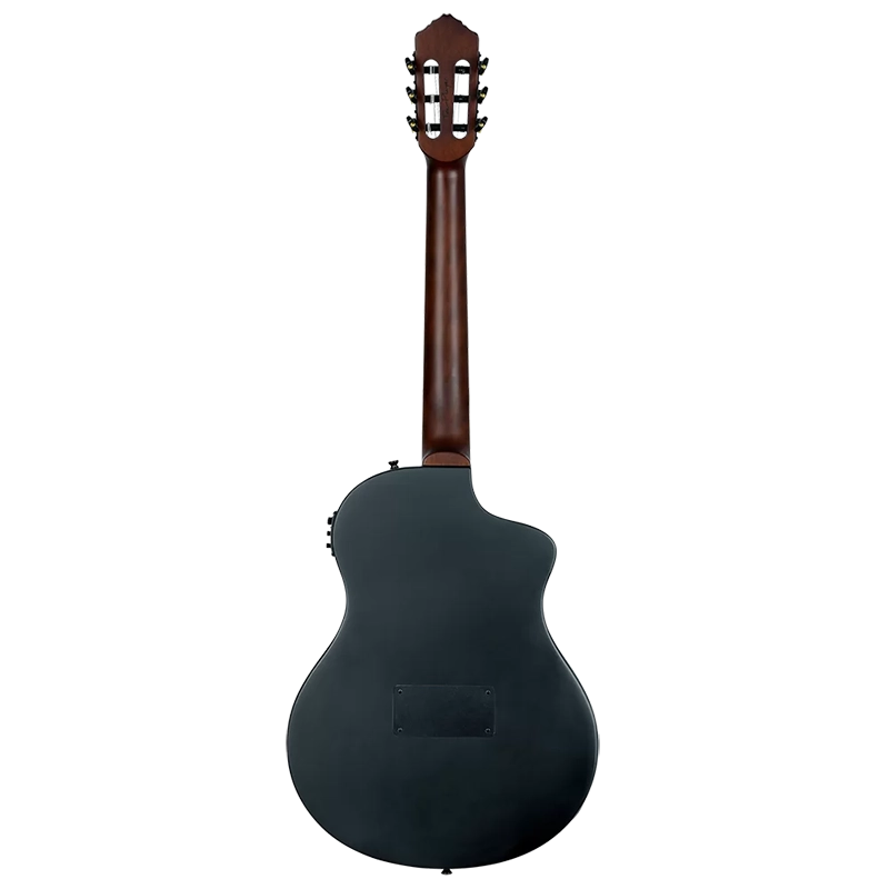 Ortega RTPSTD-SBK Tourplayer Thin Body Guitar - Left Handed - Satin Black - Image 6