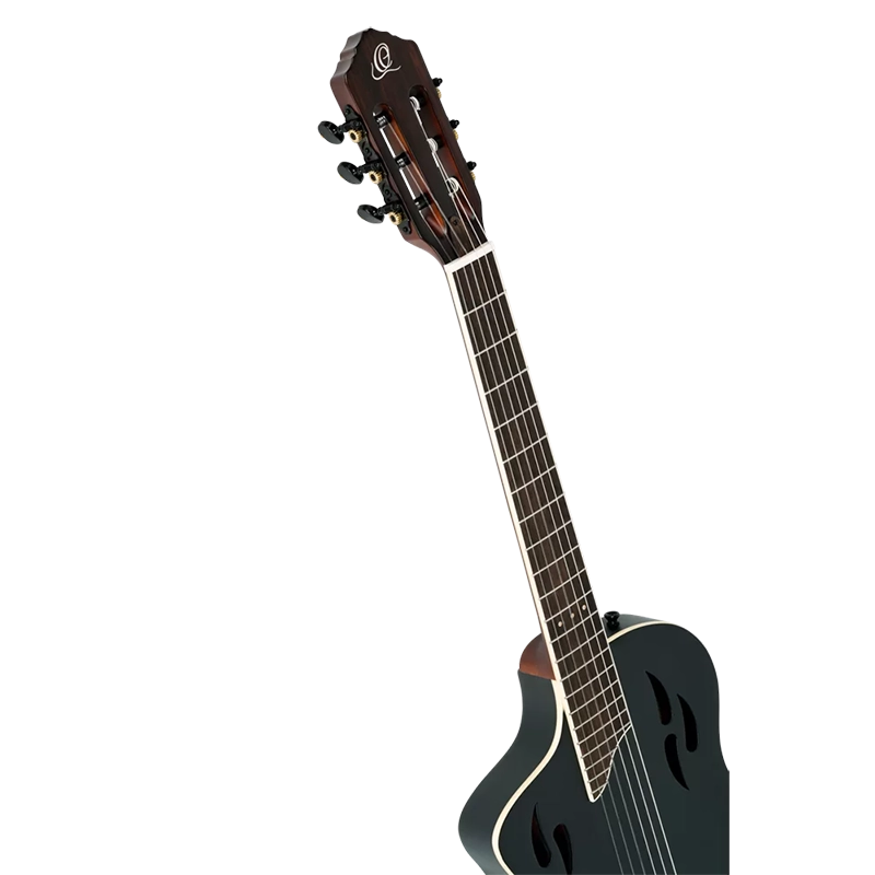 Ortega RTPSTD-SBK Tourplayer Thin Body Guitar - Left Handed - Satin Black - Image 5