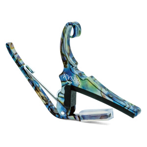 Kyser Quick-Change Guitar Capo - Abalone